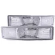 ANZO for 1995-2005 Chevrolet Astro Van Euro Parking Lights Chrome - anz511027