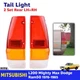 LH+RH Tail Light Lamp Lens Fits Mitsubishi L200 Mighty Max Dodge Ram-50 1979-82