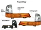 For 1998 - 2000 Ford Ranger Turn Signal Corner Light Pair Passenger Driver Side