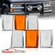 1990 1991 1992 1993 For Chevy CK 1500/2500/3500 Suburban Corner Signal Lights