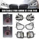 8pcs LED Headlight DRL Module Turn Signal Light Unit Left+Right For BMW X1 F48