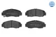 025 237 2916/W Meyle brake pad set, disc brake for Honda