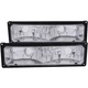 ANZO Fits 1988-1998 Chevrolet C1500 Euro Parking Lights Black