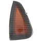 DAT AUTO PARTS Front Left Driver Side Marker Light Assembly SMALL, Orange 