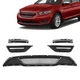 Front Bumper Lower Grille/Fog Lamp Cover/LED Fog Lamp For 2013-2019 Ford Taurus
