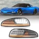 Clear LED DRL/Sequential Front Turn Signal Light Kit For 97-04 Chevy Corvette C5