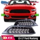 2015-2017 Turn Signal Lights Lamp For Ford Mustang LED Sequential DRL Left+Right