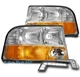 FOR 98-04 GMC SONOMA/01 JIMMY PICKUP HEADLIGHTS+FOG LAMP CHROME W/BUMPER DRL LED FOR 98-04 GMC SONOMA/01 JIMMY PICKUP HEADLIGHTS+FOG LAMP CHROME W/BUMPER DRL LED