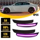 4Pcs Pink Rear Front LED Side Marker Signals Lights for 2015-2022 Dodge Charger