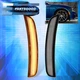 For Dodge Charger 15-23 LED Front Side Marker Bumper Signal Lamp 2PC Clear Amber