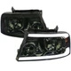 Fits 04-08 FORD F-150 Euro Headlight With Smoked Lens