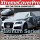 2015 2016 2017 2018 2019 AUDI Q5 SQ5 Waterproof Car Cover w/Mirror Pocket Gray