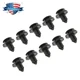 10Pcs Push-Type Retainers Fasteners Clip Black for 2016-22 Tesla X 17-22 Tesla 3