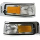 For Lincoln Town Car Corner Light 1995 1996 1997 Driver and Passenger Side Pair
