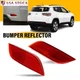 Red Lens Rear Bumper Reflector Marker For Subaru Crosstrek Impreza WRX XV 08-17