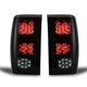 Black Smoke Fit 1993-1997 Ford Ranger LED Tail Light Brake Rear Lamps Left+Right