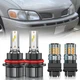 For Oldsmobile Silhouette 97-05 LED Headlight High/Low+Turn Signal Light Bulb 4x