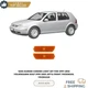 Side Marker Corner Light Set For 1999-2006 Volkswagen Golf 1999-2005 Jetta Front