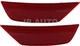 For 2018-2021 Subaru Crosstrek Rear Reflector Set Driver and Passenger Side