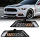 Sequential  Fits 2015-2017 Ford Mustang LED Bumper Parking Lamp Signal Lights