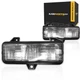 For Chevy V1500/V2500 Suburban 1990 1991 Parking Light Driver and Passenger Side