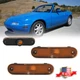 2PCS Amber Front Side Marker Signal Light Lamps For 1990-2005 Mazda Miata MX-5