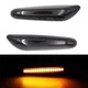 For 2002-05 BMW 3-Series Sedan/Wagon E46 Smoke Lens Amber LED Side Marker Lights