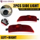 Red Lens Rear Fender Side Marker Lights Housings For 2016-2023 Mazda Miata MX-5