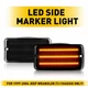 For 1997-2006 Wrangler TJ Jeep LED Smoked Front Bumper DRL Signal Lights 2PCS