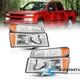 Halogen Headlight Headlamp For 2004-2012 Chevy Colorado GMC Canyon Chrome Amber Halogen Headlight Headlamp For 2004-2012 Chevy Colorado GMC Canyon Chrome Amber