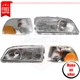 Corner Lights and Headlights 4 pc for 1998-2001 Volvo C70 Base Coupe/Convertible