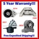 N469 Fits 2006-2011 Chevrolet HHR 2.2L 2.4L MANUAL Motor & Trans Mount Set 4pc