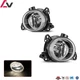 Pair Fog Lights for 2010-2011 MERCEDES-BENZ E300 GL500 Clear Front Bumper Lamps