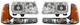 Headlight with Bulbs for Cadillac Escalade/Yukon, 1999-2000, Right (Passenger)