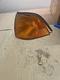  1992 - 1999 BMW 318i Driver Left Turn Signal Light Lens  8353199  OEM