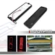 Smoked Red LED Tail Brake Lights Tailight For 1967-1972 Chevy / GMC Pickup Truck