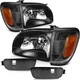 Left Right Fits 01-04 Toyota Tacoma Front Headlights & Bumper Lamps Turn Signal
