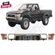 New 1989-1991 Toyota Pickup 4Wd Grille Headlamp Door Cornering Lamp Assembly 5pc