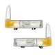 Corner Signal Lights Pair Set for 99-01 Ford Super Duty/01-05 Excursion