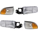 Headlight Side Marker Set For 1994-1996 Chevrolet Impala / 1991-1996 Caprice