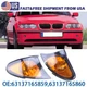 2x Headlight Corner Light Turn Signal Lamp For BMW 3-Series E46 2002-05 4 Door