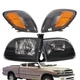 For 2000-2004 Toyota Tundra Regula/Access Cab Headlights+Parking Corner Lights