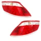 For 12-14 Murano 3.5L Taillight Taillamp Rear Brake Light Lamp w/Bulb Set Pair