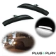 2Pcs Side Markers Corner LED White Parking Light For 2015 2016 2017 Chrysler 200