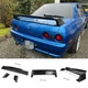For Nissan Skyline R32 GTR FRP Unpainted Rear Trunk Spoiler Wing Lip Bodykits