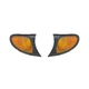 NEW AMBER TURN SIGNAL LIGHT PAIR FOR BMW 320I 2002-2005 63137165860 BM2520109