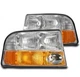 FOR 98-04 GMC SONOMA/98-01 JIMMY BRAVADA HEADLIGHT W/FOG LIGHT CHROME LEFT+RIGHT FOR 98-04 GMC SONOMA/98-01 JIMMY BRAVADA HEADLIGHT W/FOG LIGHT CHROME LEFT+RIGHT