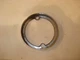 Park Light Lens Bezel, Square Edge SS Original Pair.  53-62 Corvette