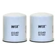 WIX Set of 2 Engine Oil Filters Spin-On For Chevy G30 Peugeot 304 404 504 505