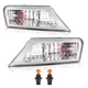 Pair Clear Turn Signal Corner Parking Light For Jeep Liberty 2008 09 10 11 2012